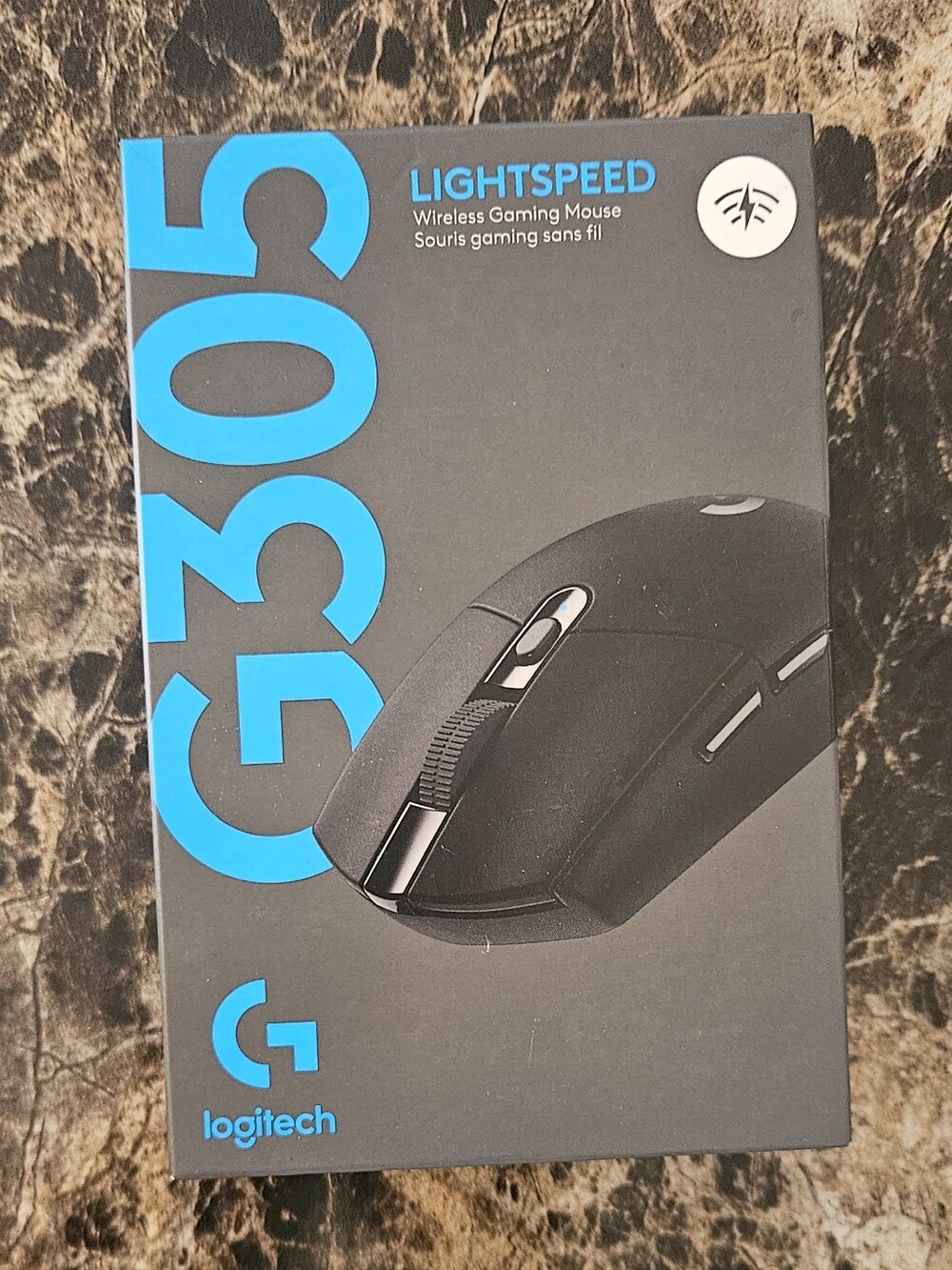 Logitech G305 Lightspeed Wireless Gaming Mouse - Black